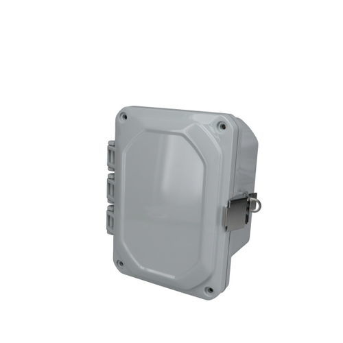 Коробка для монтажа на панели - DPH-28706 - BUD INDUSTRIES - встраиваемая / для DIN-рейки / прямоугольная