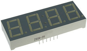 Табло LED - CA56-series - KINGBRIGHT ELECTRONIC - 7 сегментов / с 4 цифрами / электронное