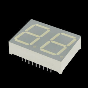 Табло LED - DA04-11 series - KINGBRIGHT ELECTRONIC - 7 сегментов / с 2 цифрами / промышленное
