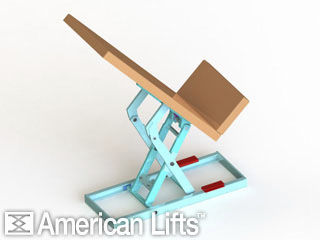 Ножничный подъемный стол - TiltLift series - Autoquip - гидравлический / стационарный / откидной