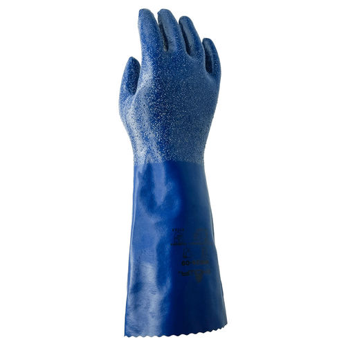 Перчатки от химических воздействий - NSK24  - Showa Best Glove - рабочая / для разгрузочно-погрузочных работ / для химической промышленности