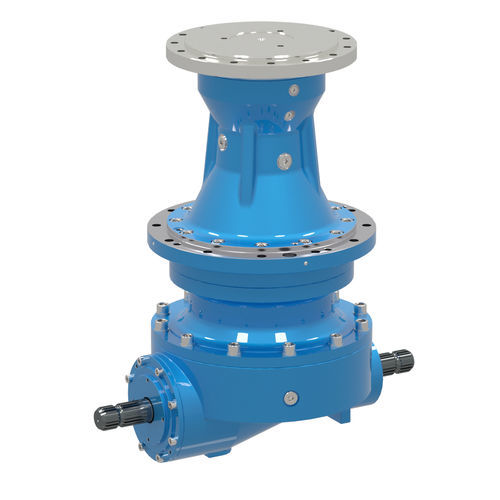 Планетарный редуктор - ECS series - Brevini Power Transmission - ортогональный / с двумя выходными валами / со шлицевым валом