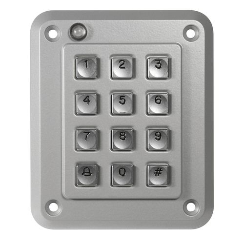 Цифровая клавиатура 12 клавиш - DE1KT10 - Storm Interface - встраиваемая / из металла / для контроля доступа