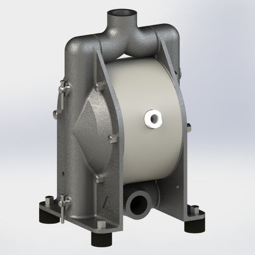 Насос с двойной мембраной - CHEMICOR Series - ALMATEC Maschinenbau GmbH - для воды / с пневмоприводом / самозаполняющийся