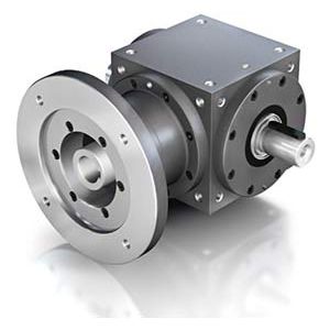 Редуктор с конической передачей - P-Version series - Nidec Graessner GmbH & Co. KG - ортогональный / с полым валом / 200-500 Nm