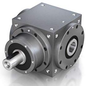 Редуктор со спиральным коническим редуктором - X-Version series - Nidec Graessner GmbH & Co. KG - ортогональный / с полым валом / со сплошным валом