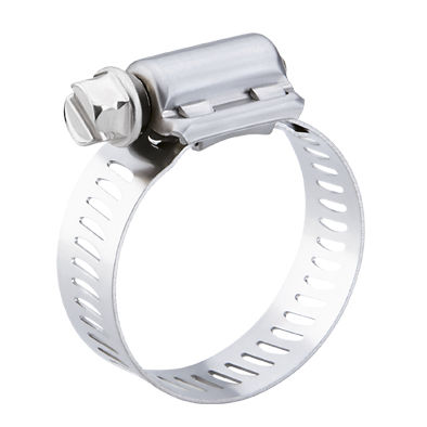 Зажимной хомут из нержавеющей стали - BREEZE POWER-SEAL - NORMA GROUP - винтовой / с перфорированной лентой / с пластинкой