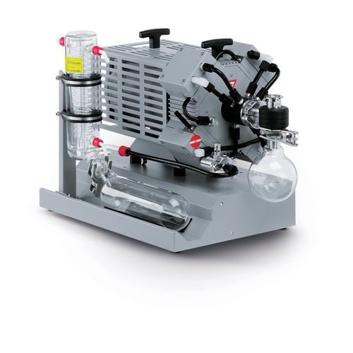Мембранный вакуумный насос - MD 4C EX VARIO +AK+EK - VACUUBRAND - со смазкой / одноуровневый / для лаборатории