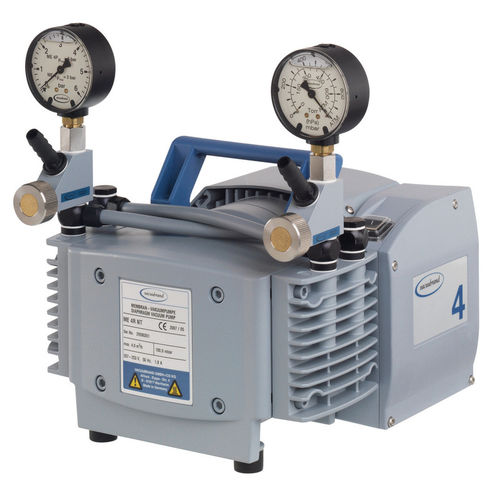 Мембранный вакуумный насос - ME 4R NT - VACUUBRAND - безмасляный / 230 Vca / одноуровневый