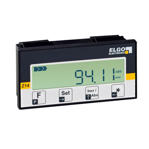 Индикатор положения - AZ14E - ELGO Electronic - мощность / ЖК-дисплей / для установки на панель