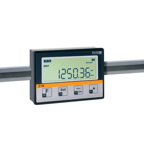 Индикатор положения - AZ16I - ELGO Electronic - ЖК-дисплей / на DIN-рейке / с питанием от аккумулятора
