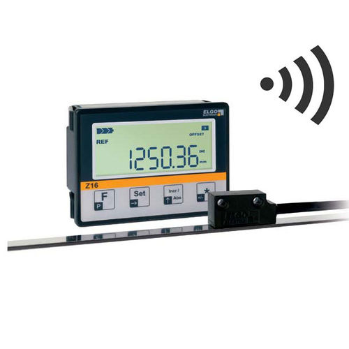 Индикатор положения - IZE16-600 - ELGO Electronic - ЖК-монитор / встроенный / с питанием от аккумулятора
