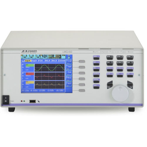 Анализатор мощности - LMG450 - ZES ZIMMER Electronic Systems - электрический / напряжения / гармоник