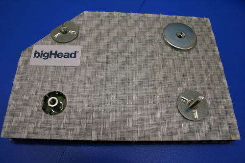 Вставка из металла - bigHead Bonding Fasteners - круглая / для сэндвич-панели