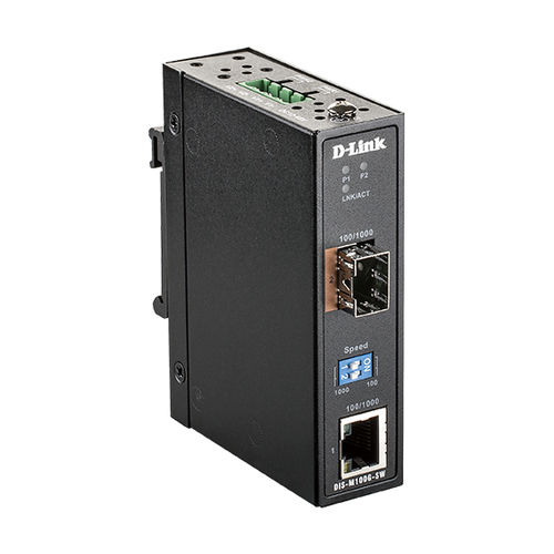 Преобразователь среда - DIS-M100G-SW - D-Link® - мощности / для измерения температуры / Ethernet