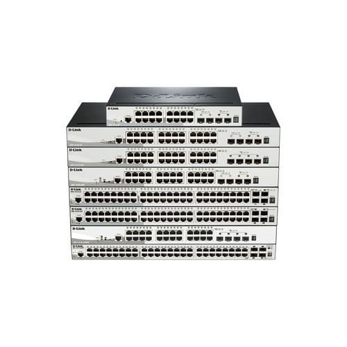 Управляемый коммутатор Ethernet - DGS-1510 series - D-Link® - 24 порта / 16 портов / 48 портов