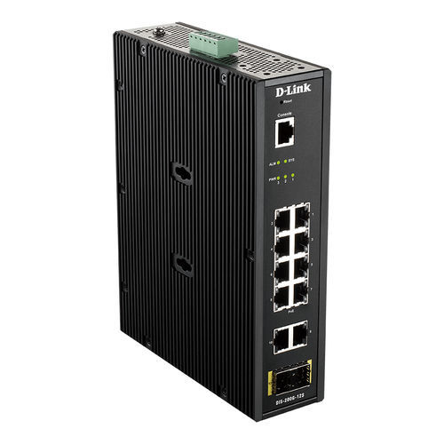 Управляемый коммутатор Ethernet - DIS-200G-12S - D-Link® - 10 портов / гигабит / стандартный