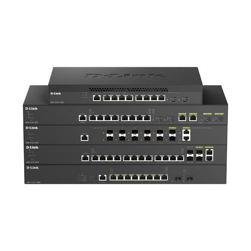 Коммутатор Ethernet Gigabit Ethernet - DXS-1210 series - D-Link® - управляемый / 8 портов / 12 портов