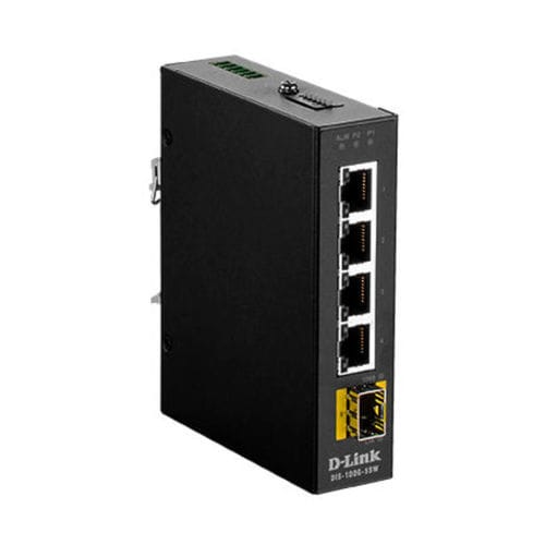 Неуправляемый коммутатор Ethernet - DIS-100G-5SW - D-Link® - 10/100BaseT(X) / 14 портов / Gigabit Ethernet