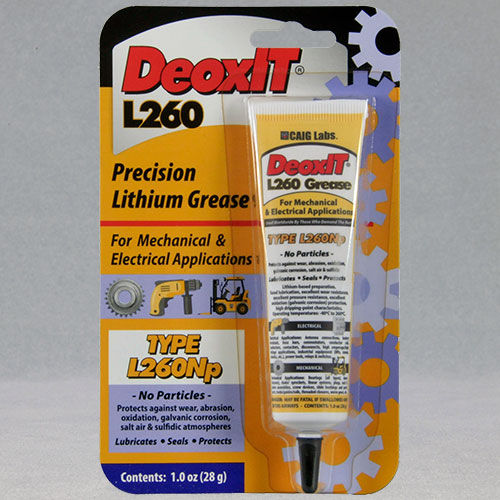 Консистентная смазка для смазки - DeoxIT ® L260Np, #L260-N1 - CAIG - защитная / литиевая / для электрического оборудования