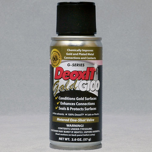 Защитный аэрозоль - DeoxIT® Gold, #G100S-2 - CAIG - для металла / для пластмассы / из меди