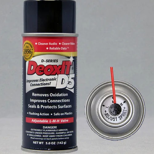 Аэрозоль для очистки - DeoxIT®, #D5S-6-LMH  - CAIG - для металла / с растворителем / воспламеняющихся веществ