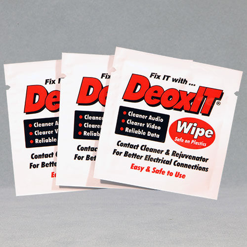 Очищающая салфетка - DeoxIT ®, #K-D1W-25 - CAIG