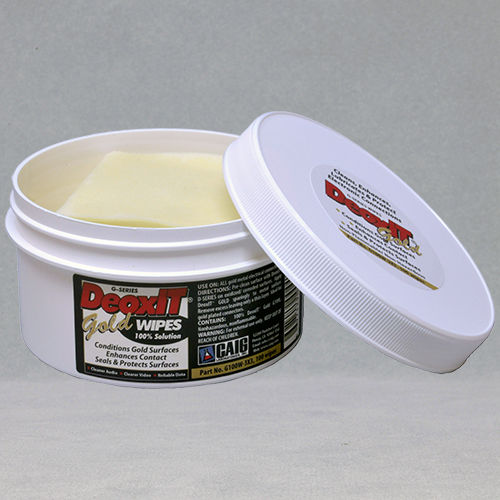 Очищающая салфетка - DeoxIT® GOLD, #G100W-3X3 - CAIG