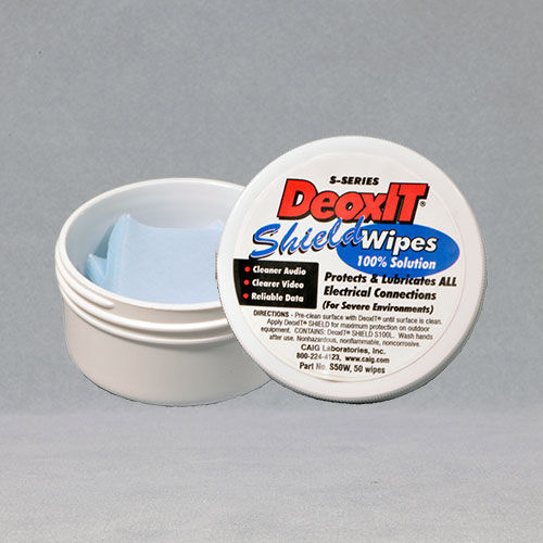 Очищающая салфетка - DeoxIT® Shield, #S50W - CAIG