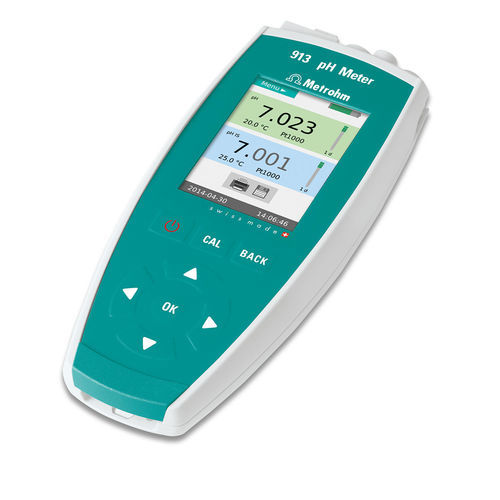 Переносной измеритель pH - 913 pH Meter - Metrohm - для лабораторий / цифровой / с термометром