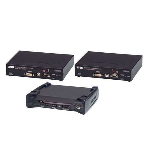 Удлинитель KVM - KE6920ATC - ATEN - для сети / USB / DVI