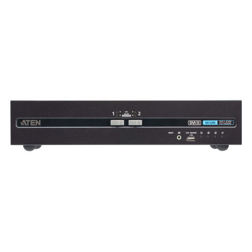 Консольный переключатель KVM для монтажа в стойку - CS1142D4C - ATEN - 2 порта
