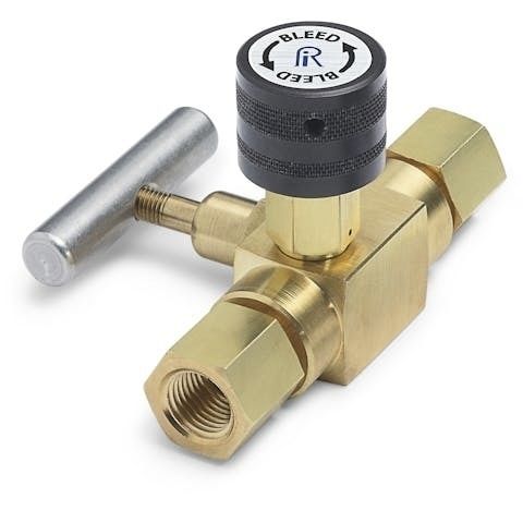 Клапан стопорный и спускной клапан двойного действия - QTHA-BLB0  series  - Ralston - с ручным управлением / изоляционный / для регулировки давления