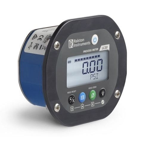Манометр с дисплеем LCD - LC30 - Ralston - монтаж сзади / для монтажа на панели / NPT 1/4