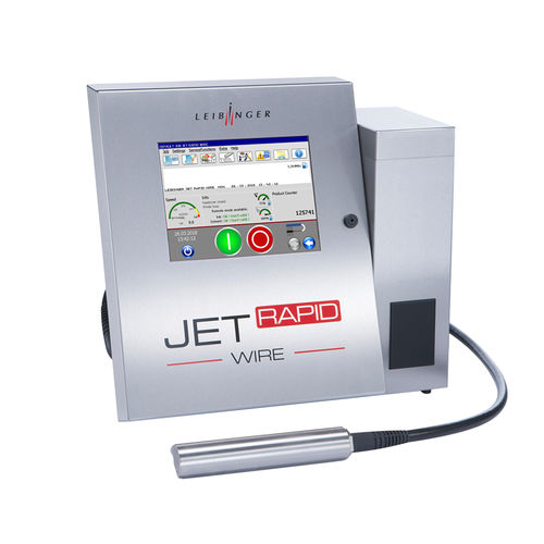 Маркировочная машина для непрерывной струйной печати - JET Rapid Wire - Leibinger - встраиваемая / для трубок / для кабелей