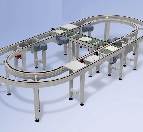 Система передачи для поддонов - Versamove series - Maschinenbau Kitz GmbH - для монтажной линии / для промышленности / для позиционирования