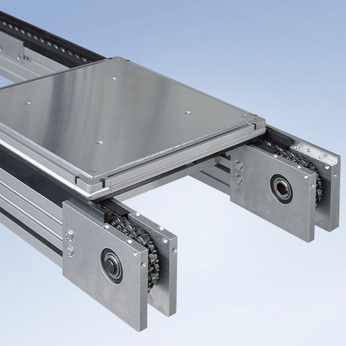 Цепной конвейер - SRF-P 2010 - Maschinenbau Kitz GmbH - горизонтальный / накопительный / для трансфера пациента