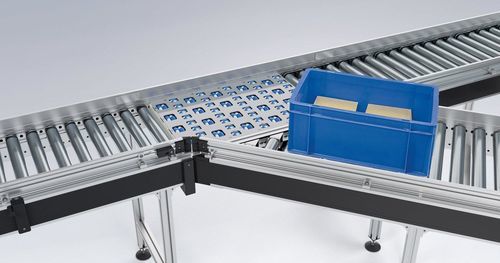 Роликовый конвейер - RBF 2000 - Maschinenbau Kitz GmbH - с механизированными роликами / изогнутый / наклонный