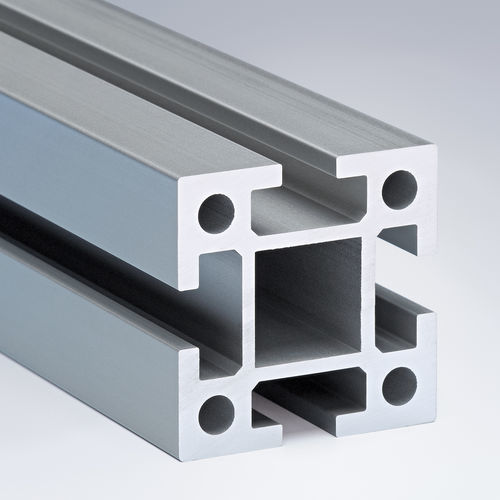 Профиль из анодированного алюминия - 50 - Maschinenbau Kitz GmbH - из алюминия / пазованный / прямоугольный