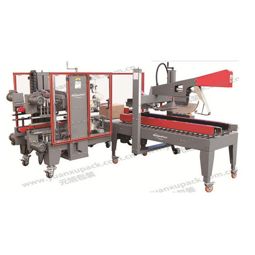 Автоматическая машина для сборки / запечатывания коробок - Yuanxu Packing(shanghai) Machinery Co., LTD - клейкая лента