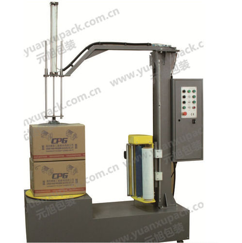 Паллетообмотчик с поворотным столом - YK600F - Yuanxu Packing(shanghai) Machinery Co., LTD - автоматический / для картонных коробок / для небольших деталей