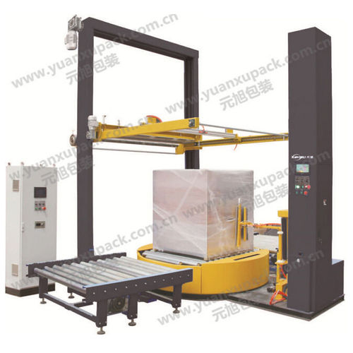 Паллетообмотчик с поворотным столом - Yuanxu Packing(shanghai) Machinery Co., LTD - автоматический / для пакетов / со стрейч-пленкой