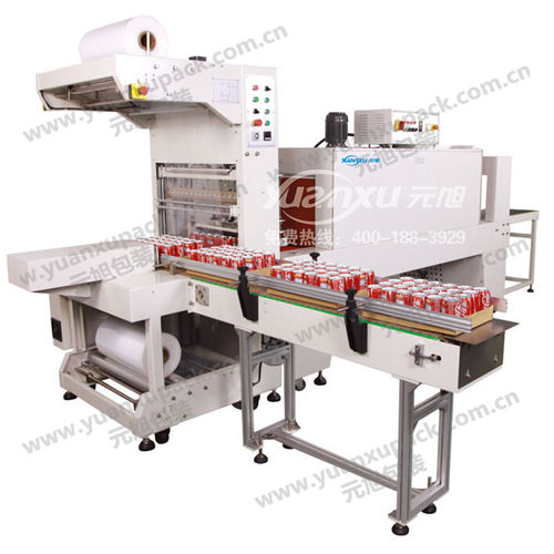 Автоматическая обверточная машина - YK-L6030 + YK-LS6040 - Yuanxu Packing(shanghai) Machinery Co., LTD - для напитков / для пива / для картонных коробок