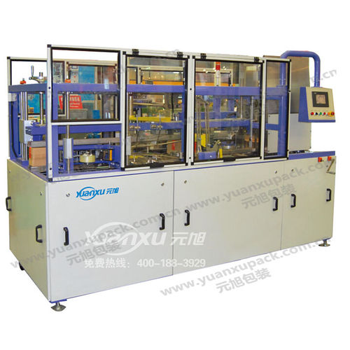 Боковая машина для укладки в картонные коробки - YK-ZX02, YK-ZX02G - Yuanxu Packing(shanghai) Machinery Co., LTD - автоматическая