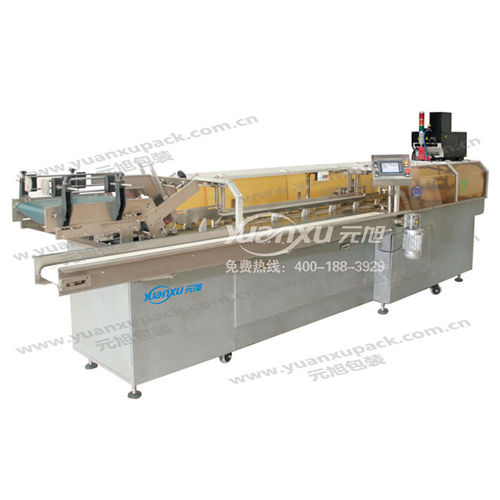Горизонтальная машина для укладки в картонные коробки - YK-ZH01 - Yuanxu Packing(shanghai) Machinery Co., LTD - автоматическая
