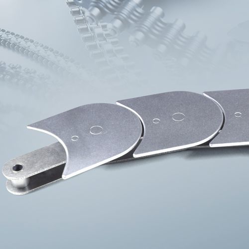 Трансмиссионная цепь - M127  - iwis antriebssysteme GmbH & Co. KG - из нержавеющей стали / с прямыми пластинами / экономичная