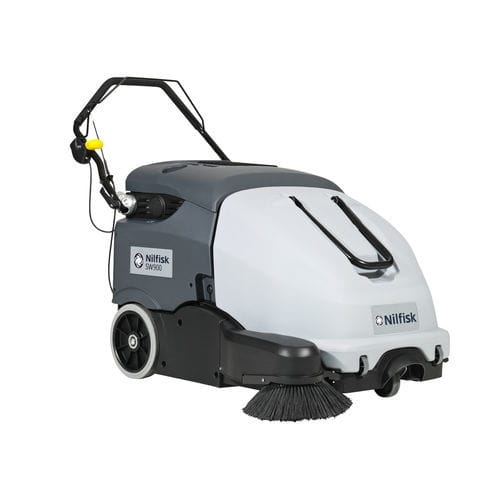 Подметальная машина с двигателем - SW900 84B series - Nilfisk - на аккумуляторе / для наружного применения / для интерьера