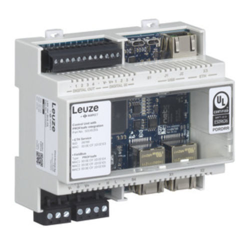 Модуль-реле для коммутации - LBK ISC BUS PS - Leuze - монтируемый на DIN-рейке / USB