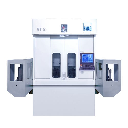 Токарный станок ЧПУ - VT 2 - EMAG GmbH & Co. KG - вертикальный / 4 оси / для мехобработки валов и элементов валов