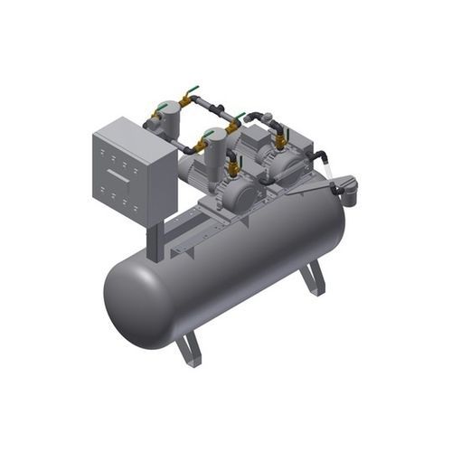 Установка вакуумирования со смазкой - MEDEVICE 2X28  - Srl - для использования в медицине